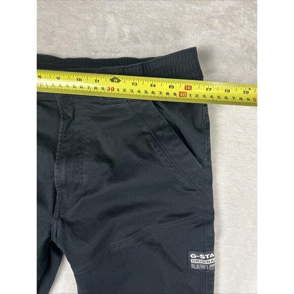 G Star Raw Original Denim Black Rackam 3D Slim Trainer Mens Size 31 x 32 - Picture 5 of 12